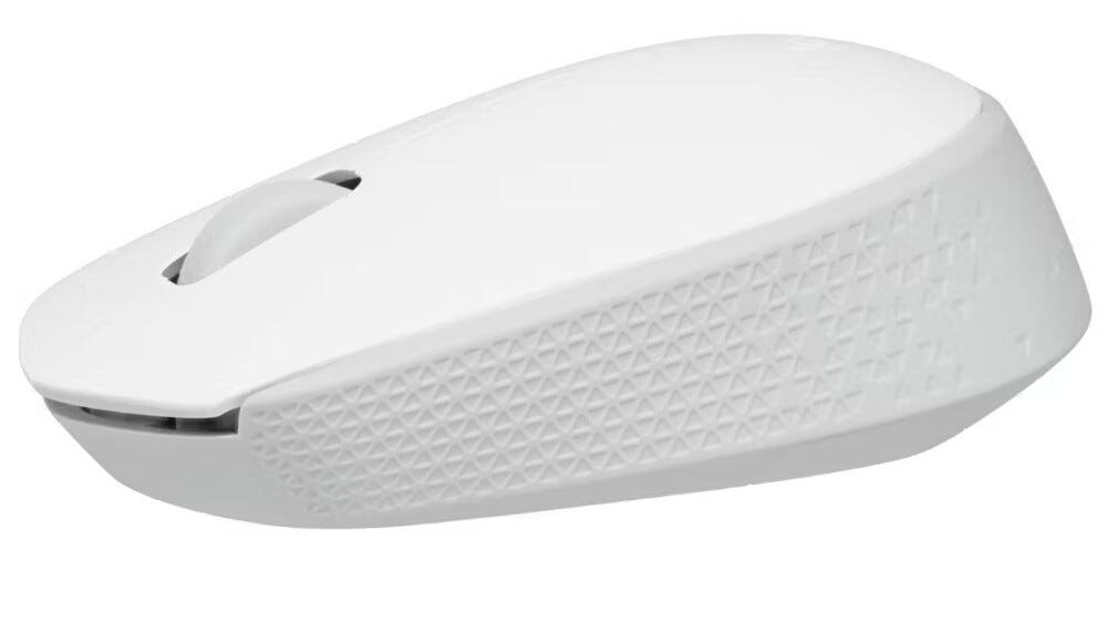 Logitech M171 Wireless Mouse (Off White)