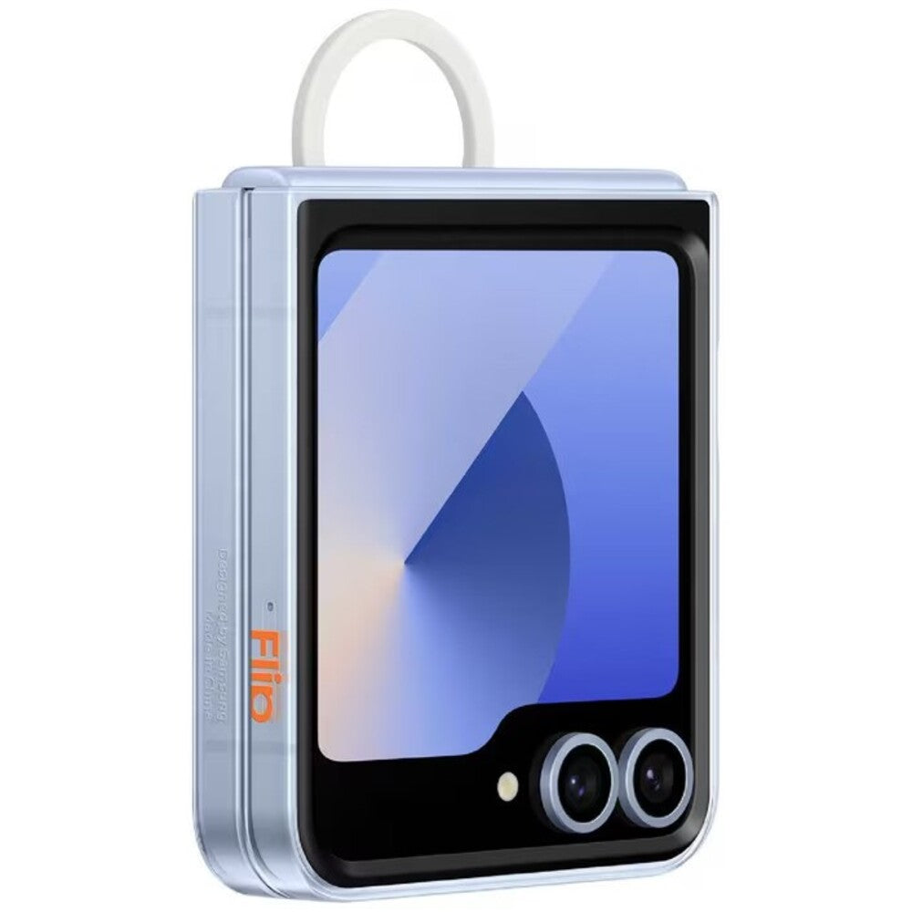 Samsung Galazy Z Flip6 Clear Case with Ring