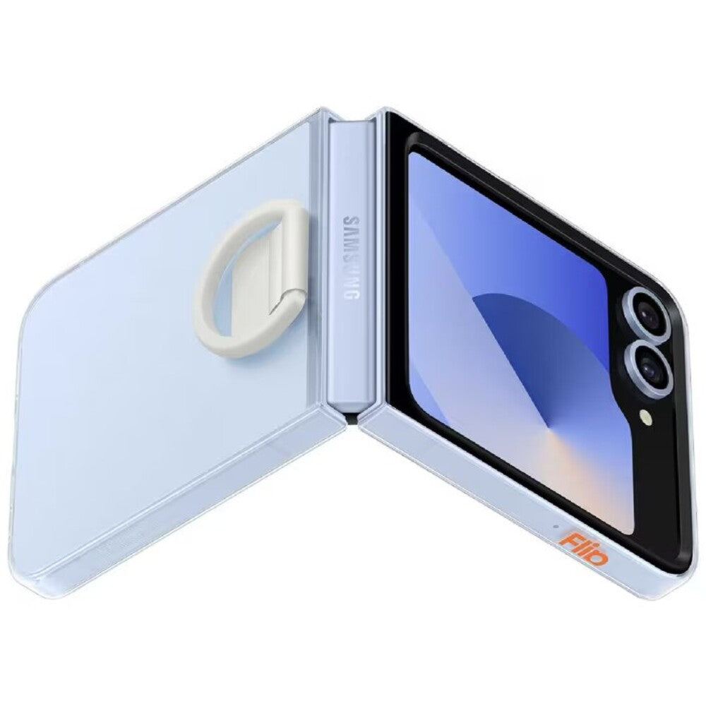 Samsung Galazy Z Flip6 Clear Case with Ring