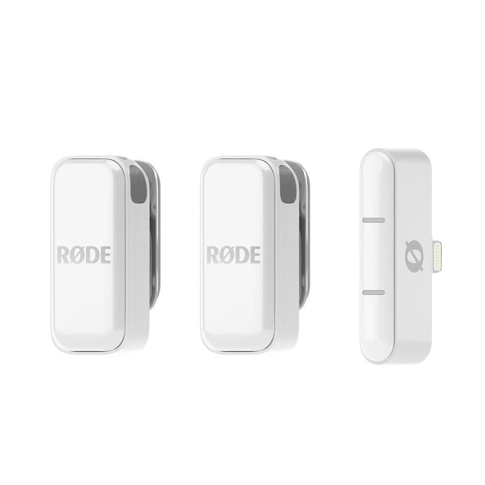 Rode Wireless Micro for Lightning Smartphones - White