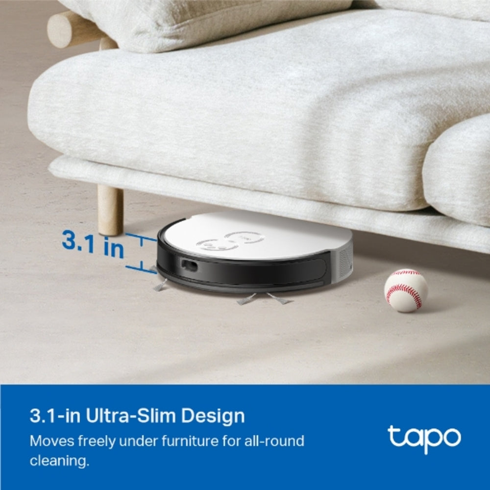 TP-Link Tapo RV20 Mop Plus Robot Vacuum Cleaner & Auto-Empty Dock + Mop
