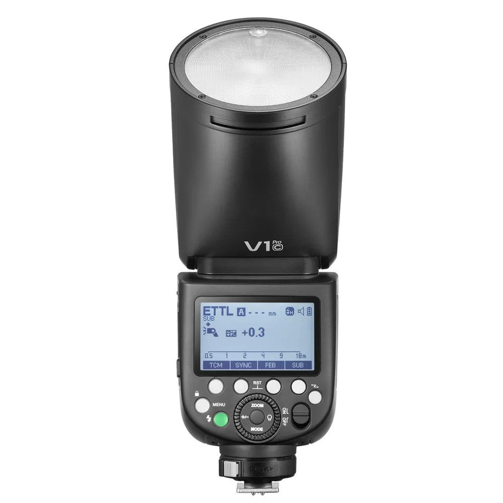 Godox V1 Pro Round Head TTL Speedlite Flash - Canon