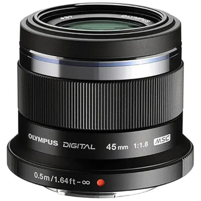 Olympus 45mm f/1.8 Lens - Black 