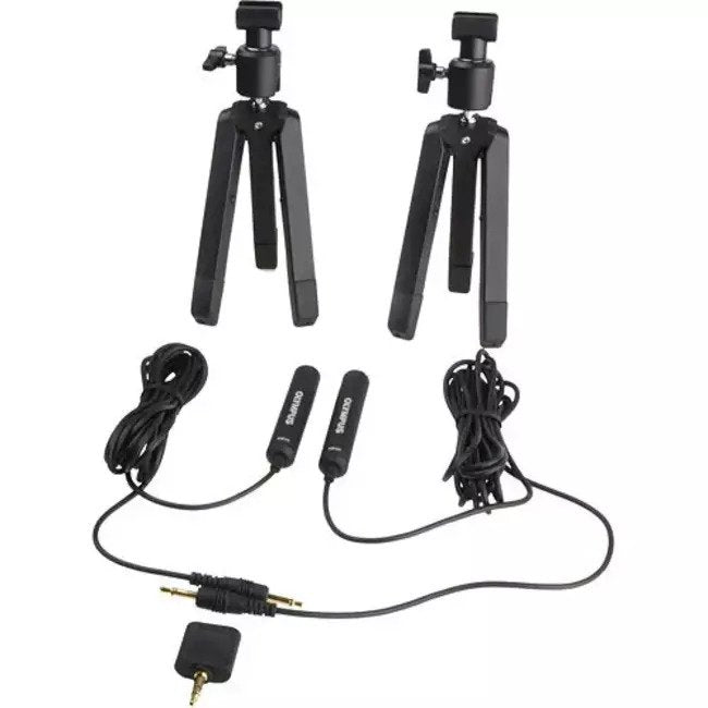 Olympus ME30W Omni-directional 2 Channel Microphone Kit 