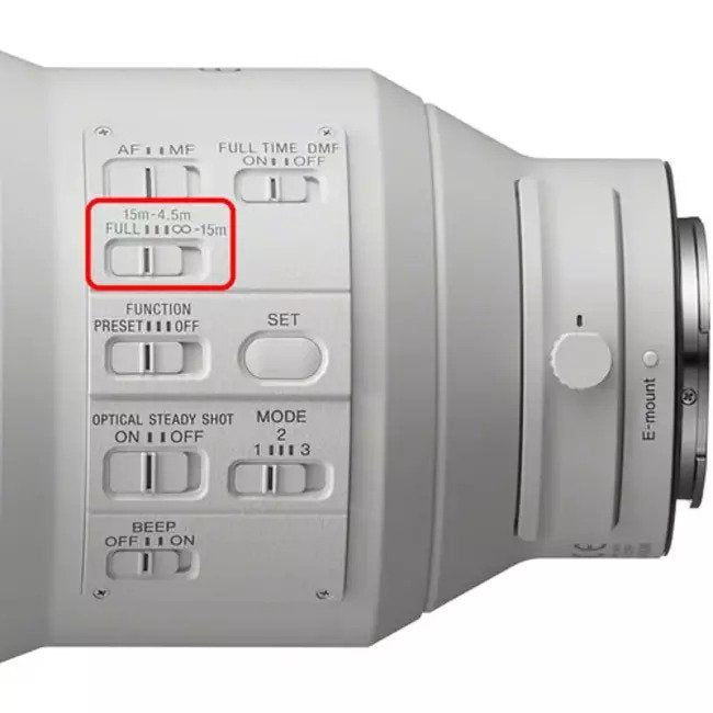 Sony FE 600mm f/4.0 GM Lens  