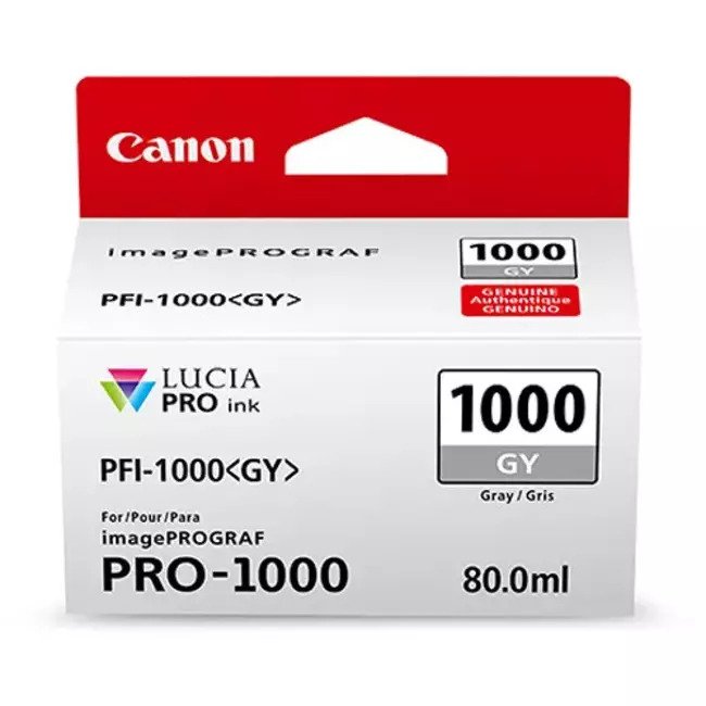 Canon PFI1000GY Grey Ink Tank