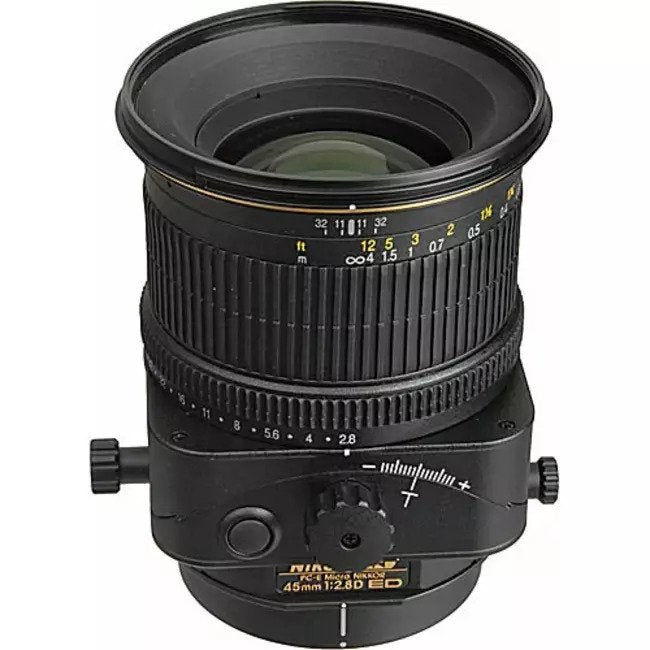 Nikon 45mm f/2.8 ED PC-E Micro Lens 