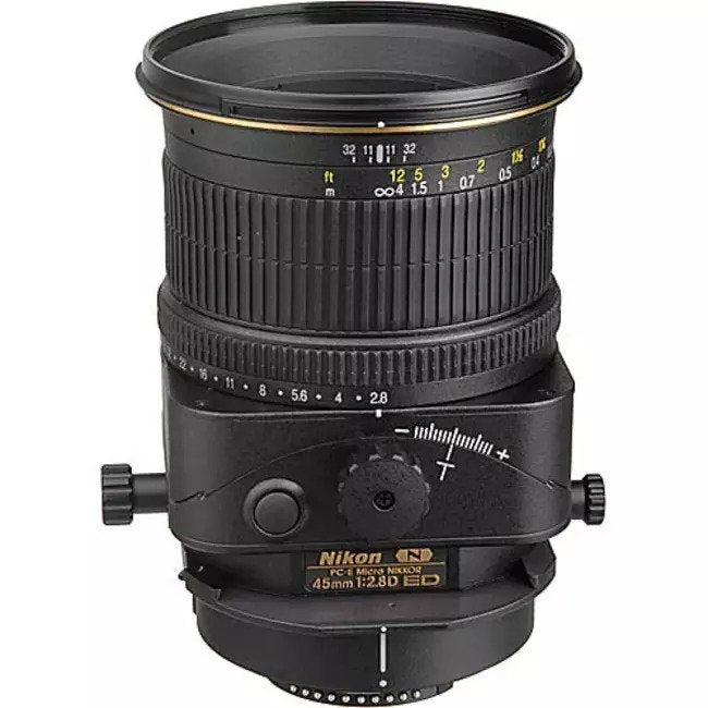 Nikon 45mm f/2.8 ED PC-E Micro Lens 
