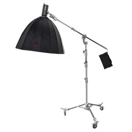  Jinbei M6 2-in-1 Steel Boom Stand with Casters