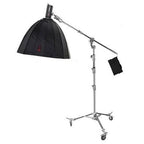  Jinbei M6 2-in-1 Steel Boom Stand with Casters