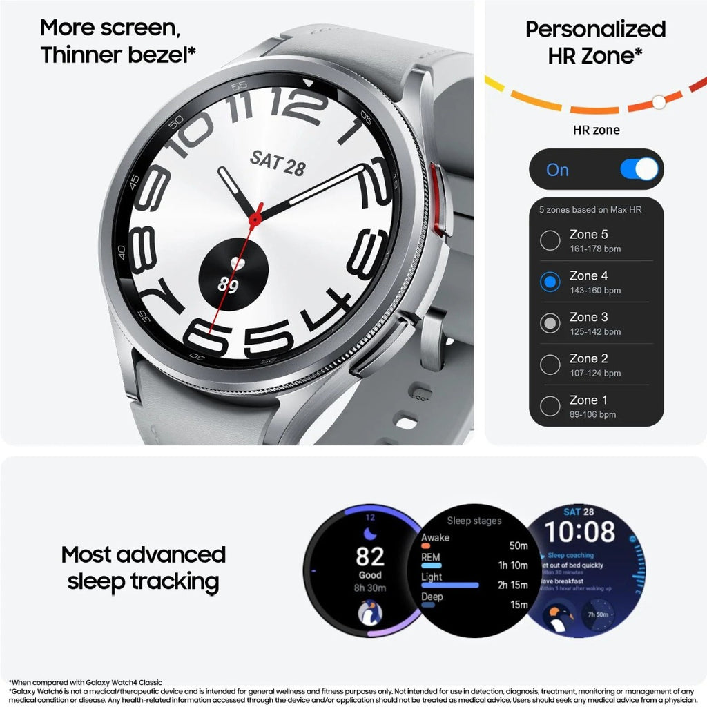 Samsung Galaxy Watch 6 Classic Black LTE 47mm (Black)