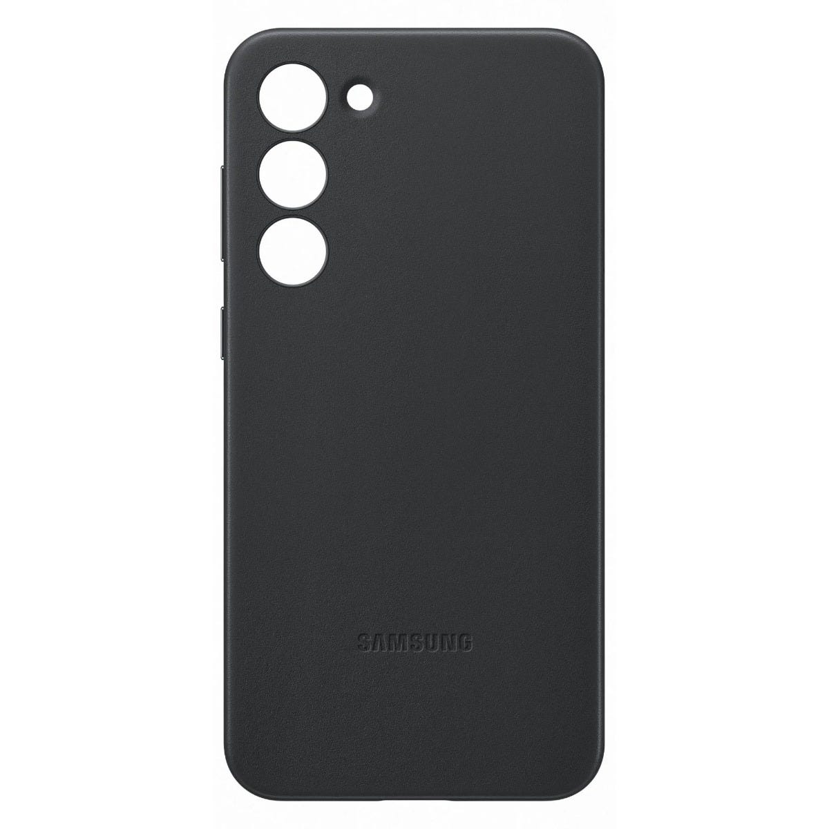 Samsung Galaxy S23+ Leather Cover (Black) 