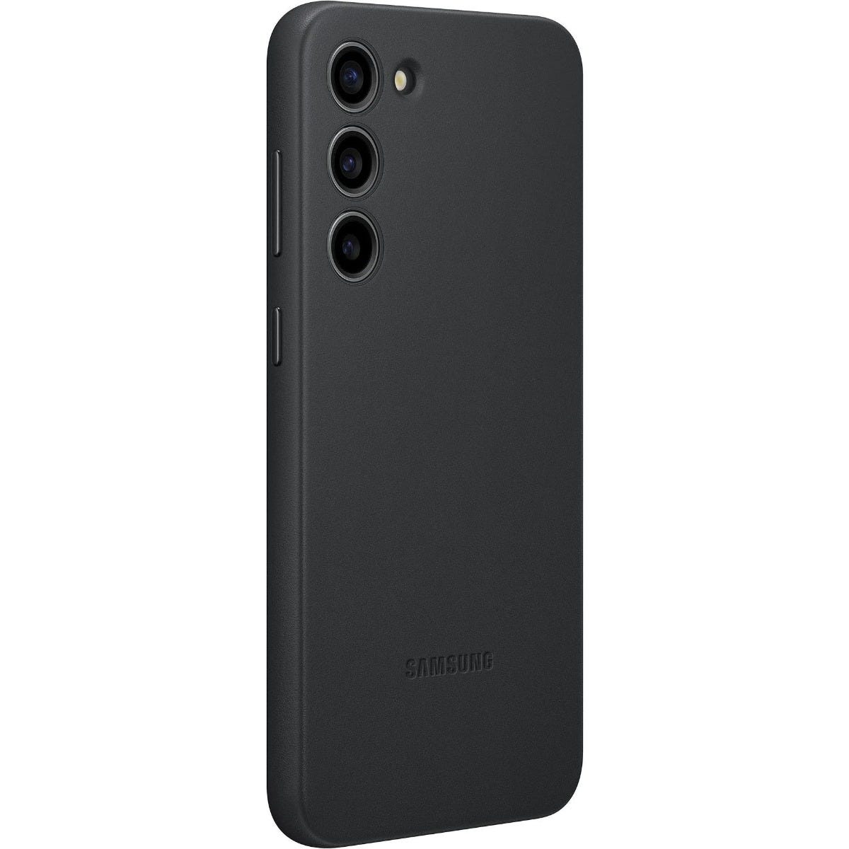 Samsung Galaxy S23+ Leather Cover (Black) 