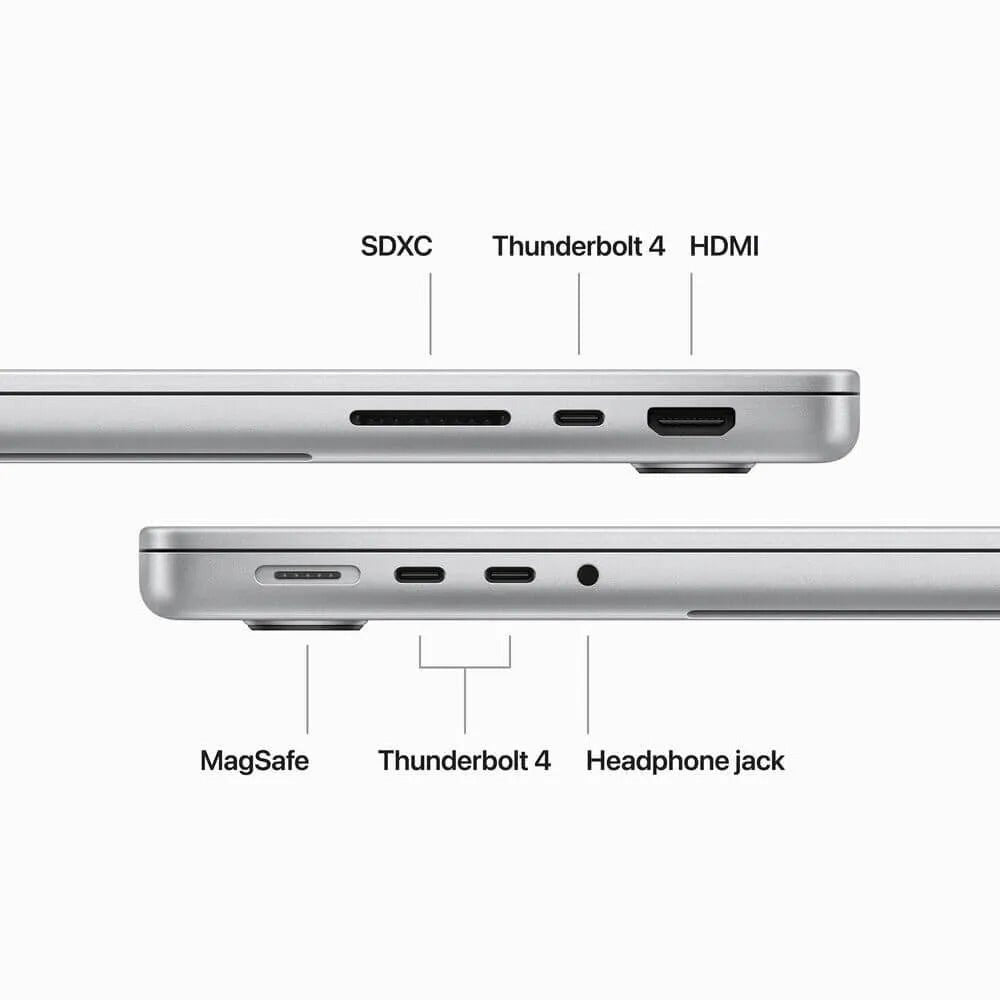 Open Box Apple Macbook Pro 14" with M3 8C CPU/10C GPU 8GB 512GB (Silver) EX DISPLAY