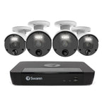 Swann Master-Series 4 Camera 8 Channel 4K NVR Security System 