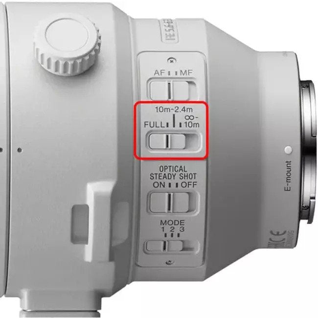 Sony FE 200-600mm f/5.6-6.3 Series OSS Lens 