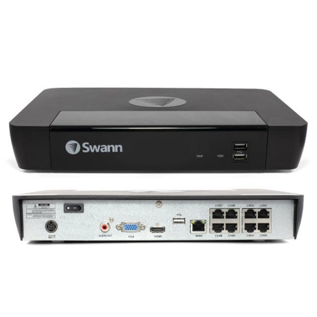 Swann 6 Camera 8 Channel 4K Ultra HD Professional NVR Security System