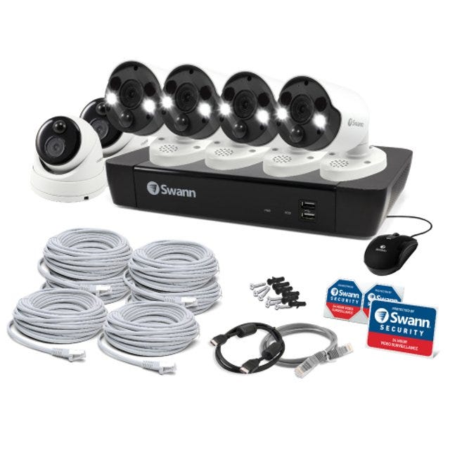 Swann 6 Camera 8 Channel 4K Ultra HD Professional NVR Security System