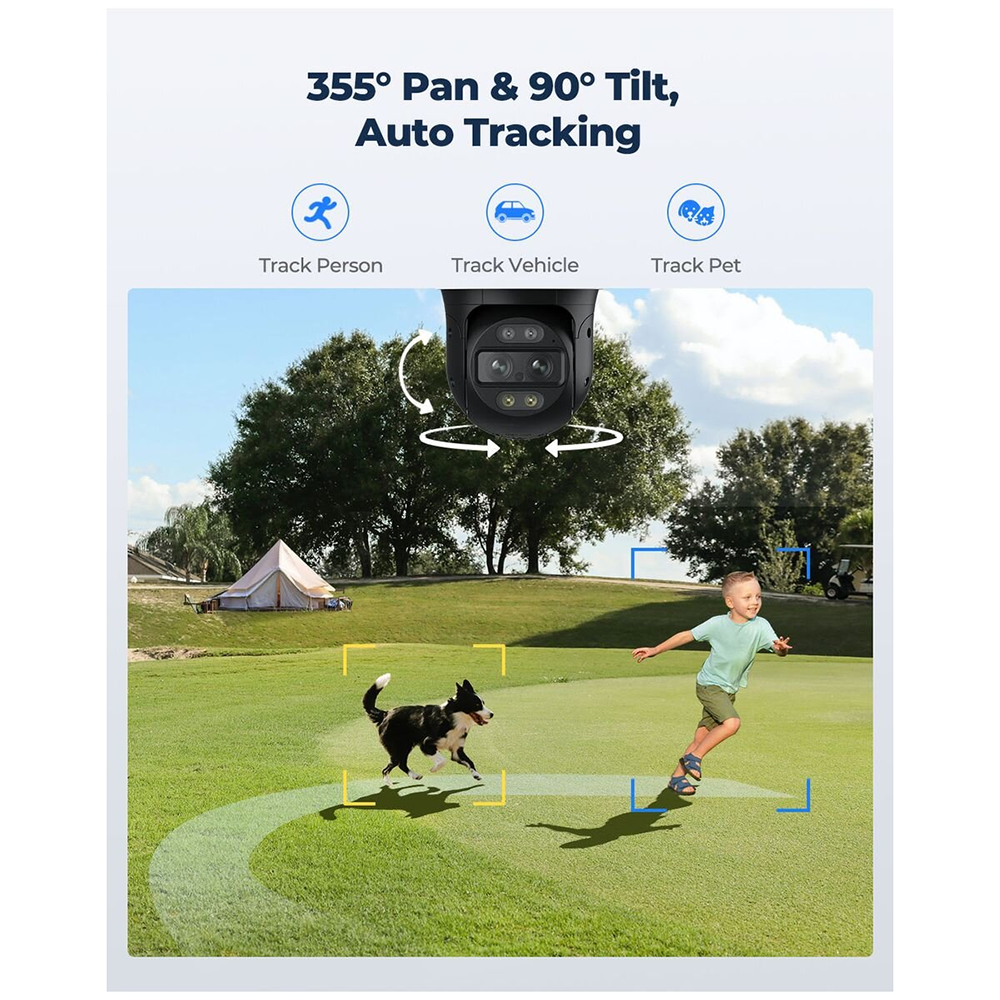 Reolink TrackMix PoE 4K PTZ Security Camera