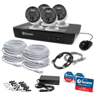 Swann Master-Series 4 Camera 8 Channel 4K NVR Security System 