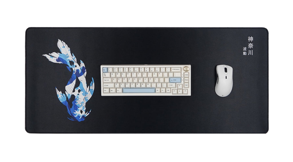 Fantech Anti-Slip Premium Rubber Desk Pad 900 x 400 x 4mm (Kanagawa Wave)
