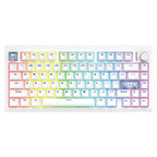 Fantech MAXFIT8 Wireless Mechanical Keyboard (White) (Brown Switch) 