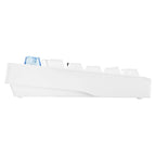 Fantech MAXFIT8 Wireless Mechanical Keyboard (White) (Brown Switch) 
