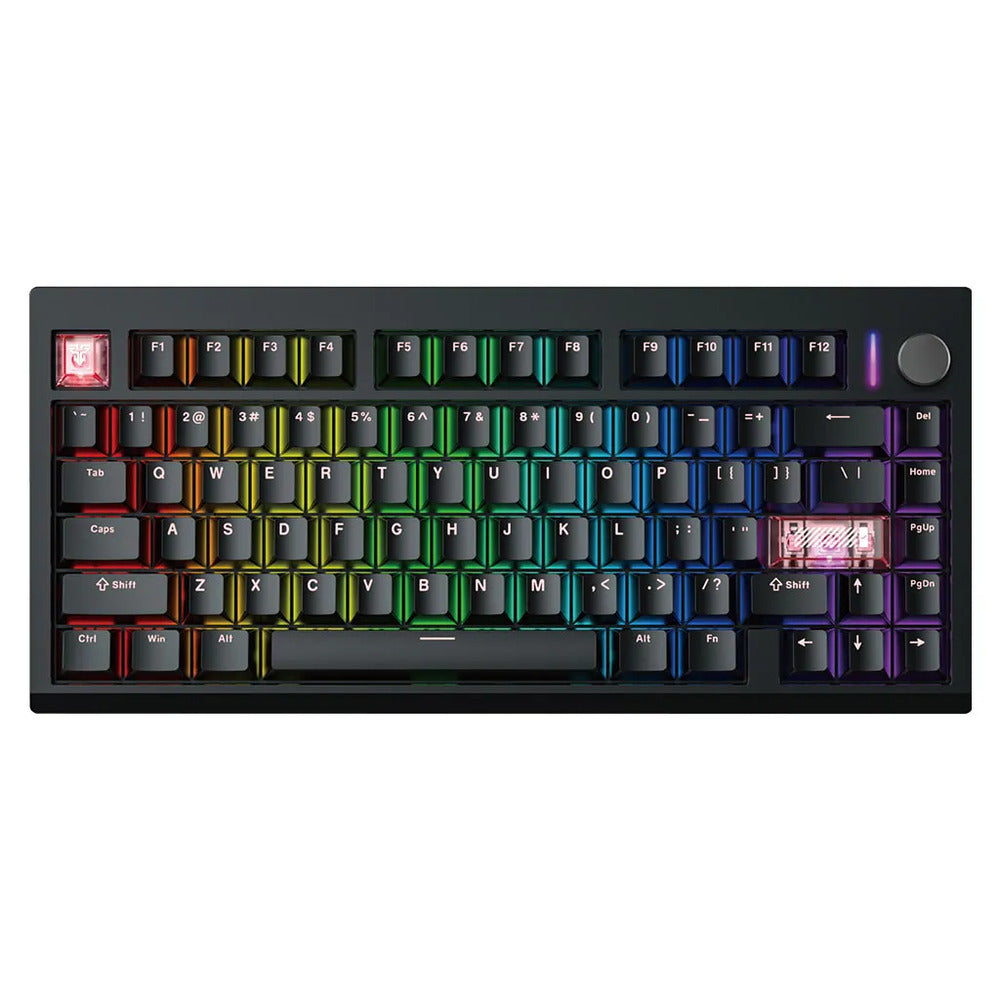 Fantech MAXFIT8 Wireless Mechanical Keyboard (Black) (Brown Switch) 