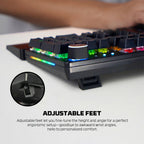 Fantech MAXPOWER II Wired Hot-Swappable RGB Keyboard (Black) (Speed Grey Switch)