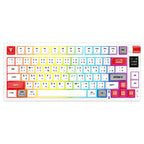 Fantech MK917 ATOM PRO79 Wireless Mechanical Keyboard (White) (Red Switch)