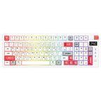 Fantech MK918 ATOM PRO97 Wireless Mechanical Keyboard (White) (Red Switch)