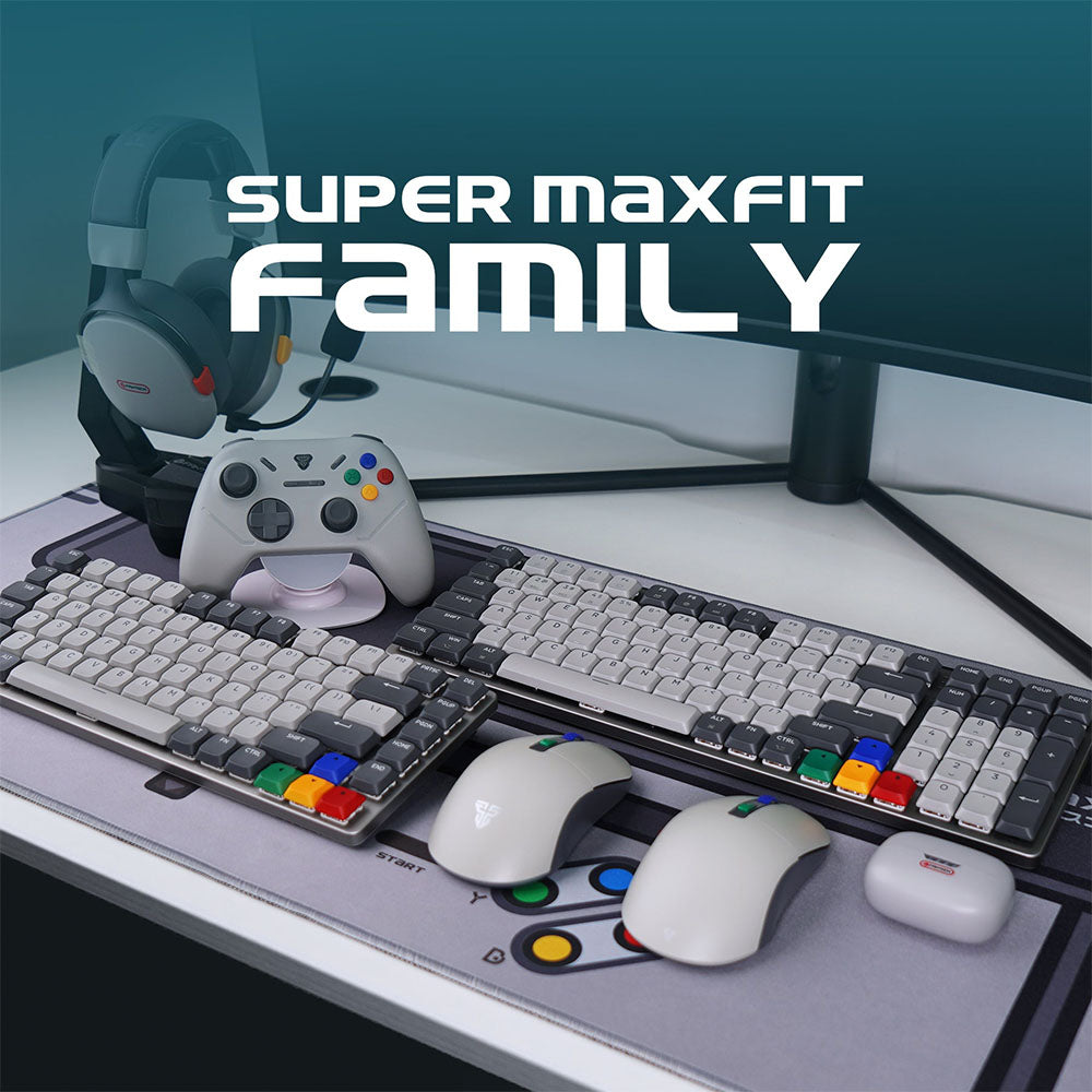 Fantech SUPER MAXFIT Wireless Headset with Detachable Mic