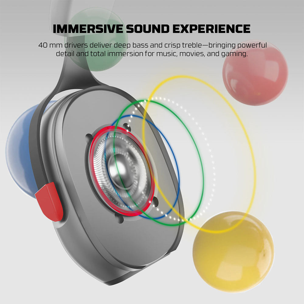 Fantech SUPER MAXFIT Wireless Headset with Detachable Mic