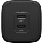 Otterbox 65w Dual USB-C Wall Charger (Black)