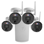  Swann SecureAlert 4K Security Kit with 4 Wi-Fi Cameras and NVR Tower