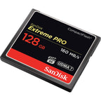 SANDISK EXTREME PRO CF 128GB 160MB/s (SDCFXPS-128G-XQ)