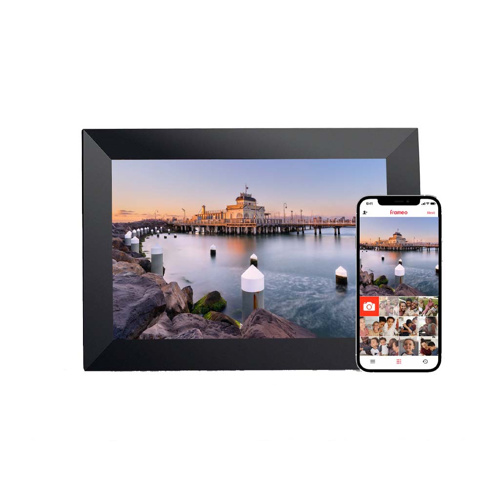 FireFly Frameo 10.1" Wi-Fi Digital Photo Frame - Black