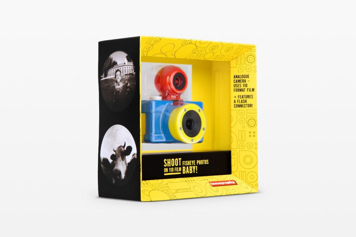 Lomography Fisheye Baby 110 - Multicolor