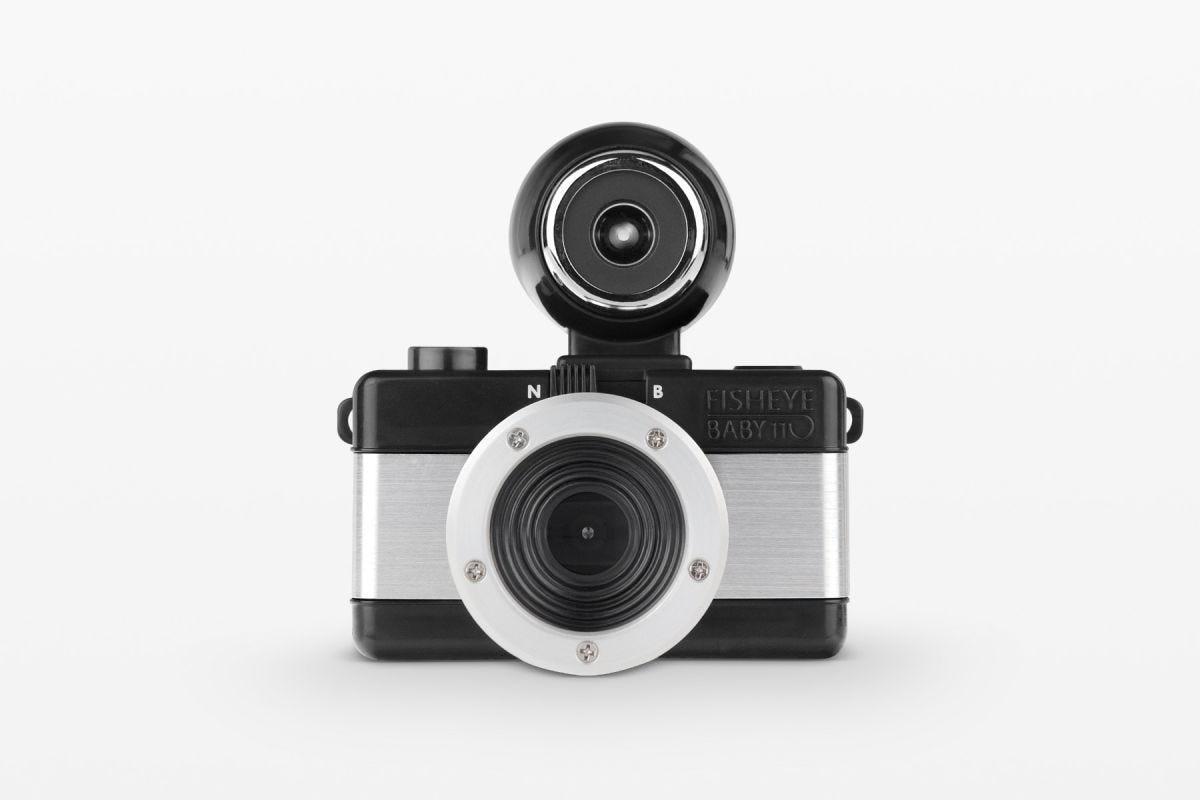Lomography Fisheye Baby 110 - Metal Black