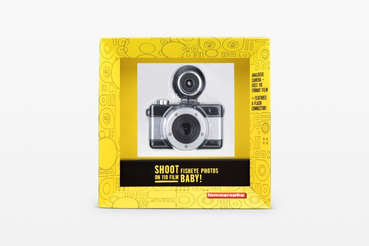 Lomography Fisheye Baby 110 - Metal Black