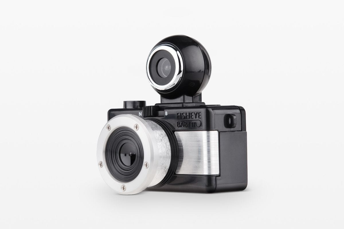 Lomography Fisheye Baby 110 - Metal Black