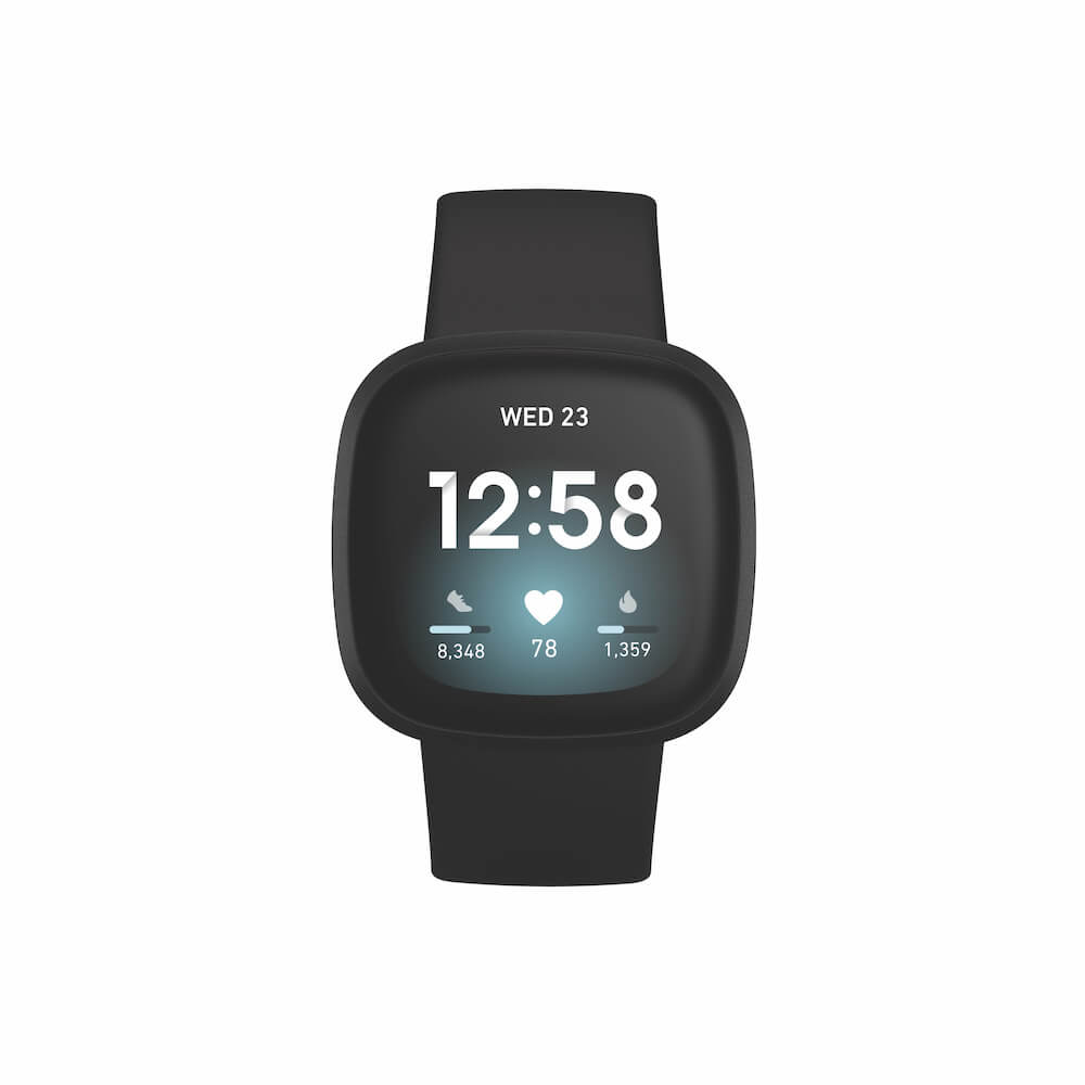 Fitbit Versa 3 Black/Black Aluminium