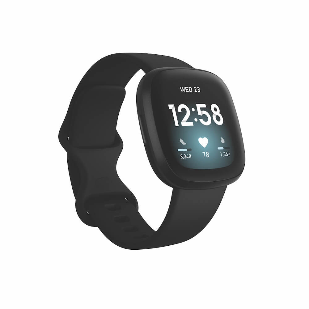 Fitbit Versa 3 Black/Black Aluminium