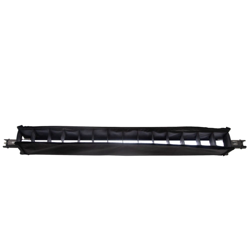 Nanlite Barndoor with Eggcrate grid for the PavoTube II 15C
