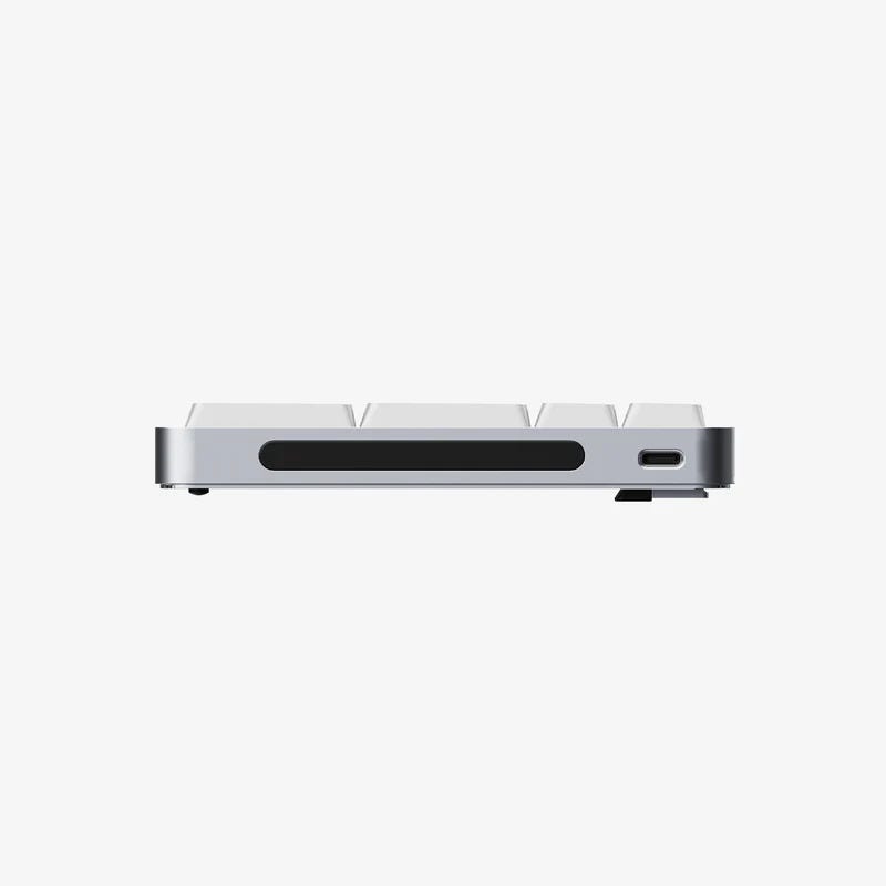 Lofree FLOW 2 100 Low Profile Hot-Swap Wireless Keyboard (Silver) (Void Switch) 