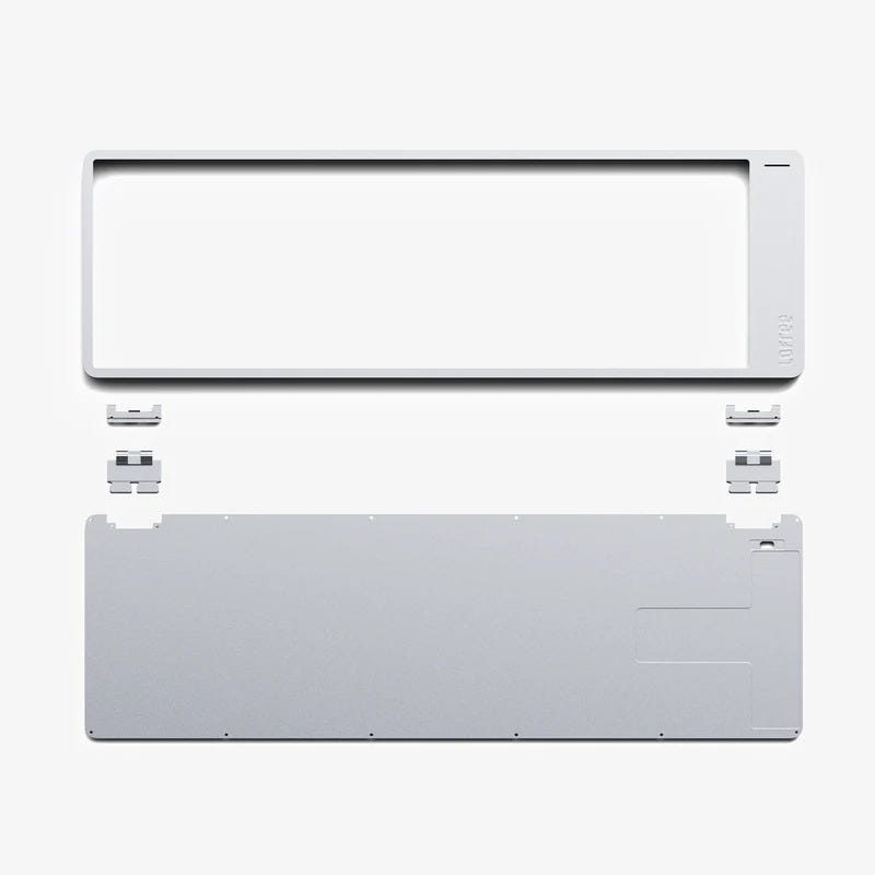 Lofree FLOW 2 100 Low Profile Hot-Swap Wireless Keyboard (Silver) (Void Switch) 