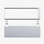 Lofree FLOW 2 100 Low Profile Hot-Swap Wireless Keyboard (Silver) (Void Switch) 