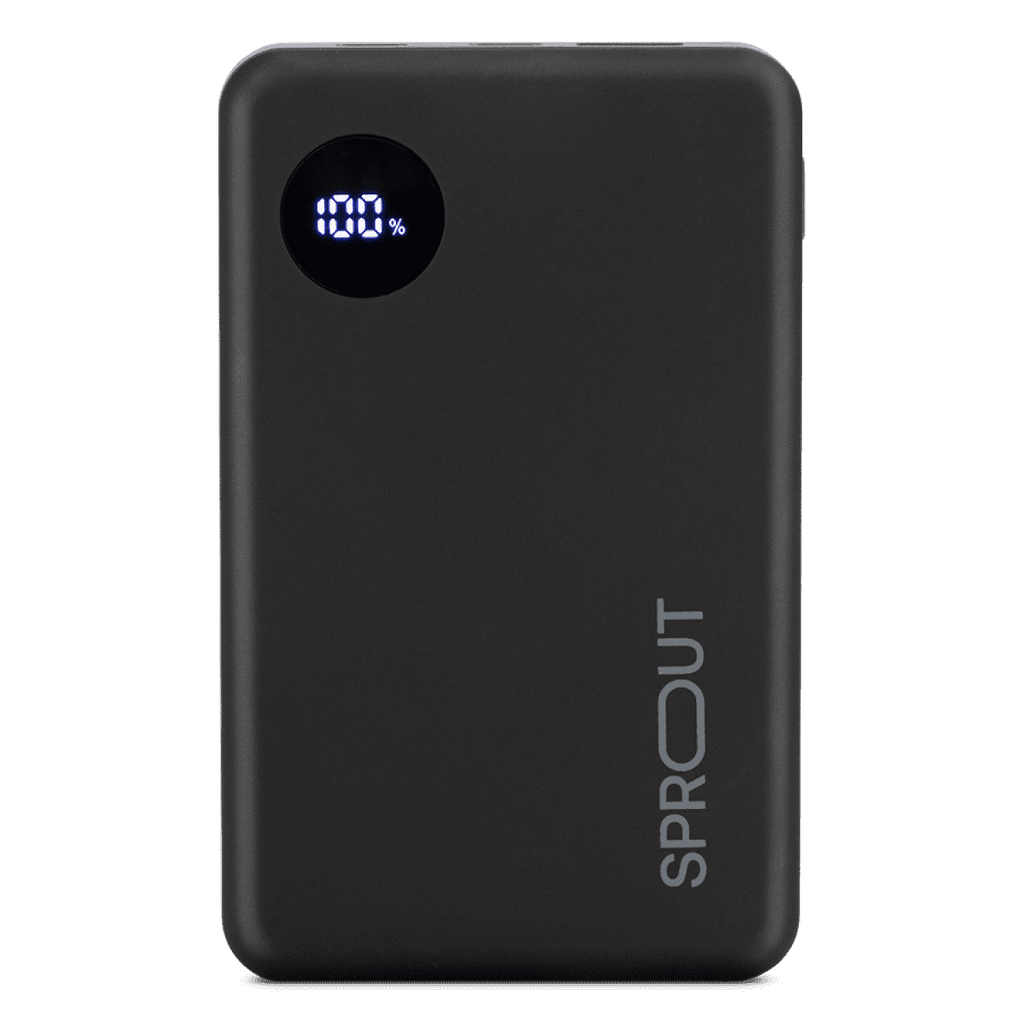 Open Box Sprout 10K PowerBank - SPB10000BK (Black)