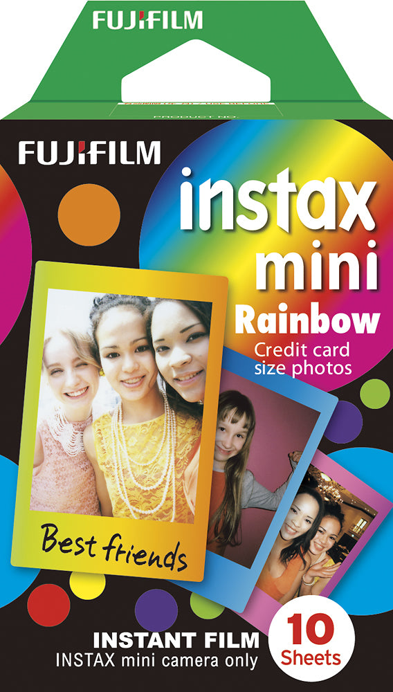Fujifilm INSTAX Mini Rainbow Film 10 Pack