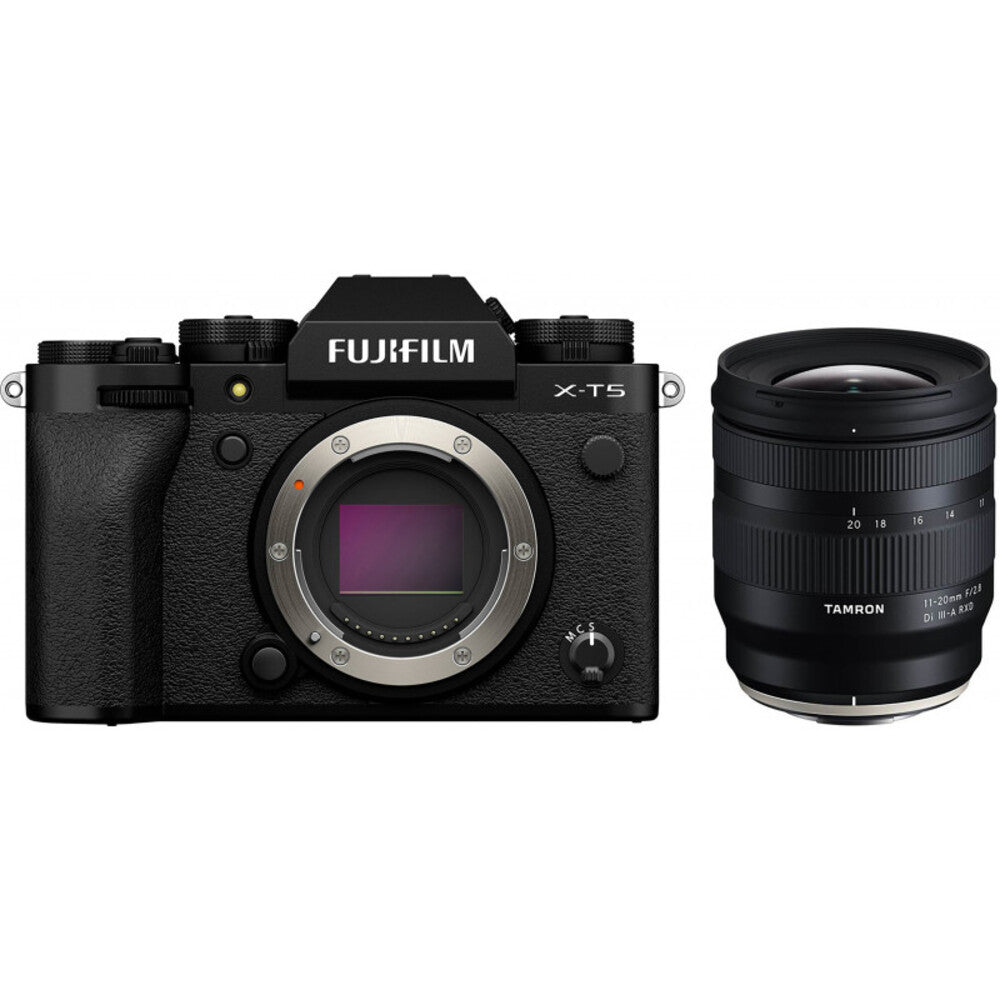 Fujifilm X-T5 Black with Tamron 11-20mm f/2.8